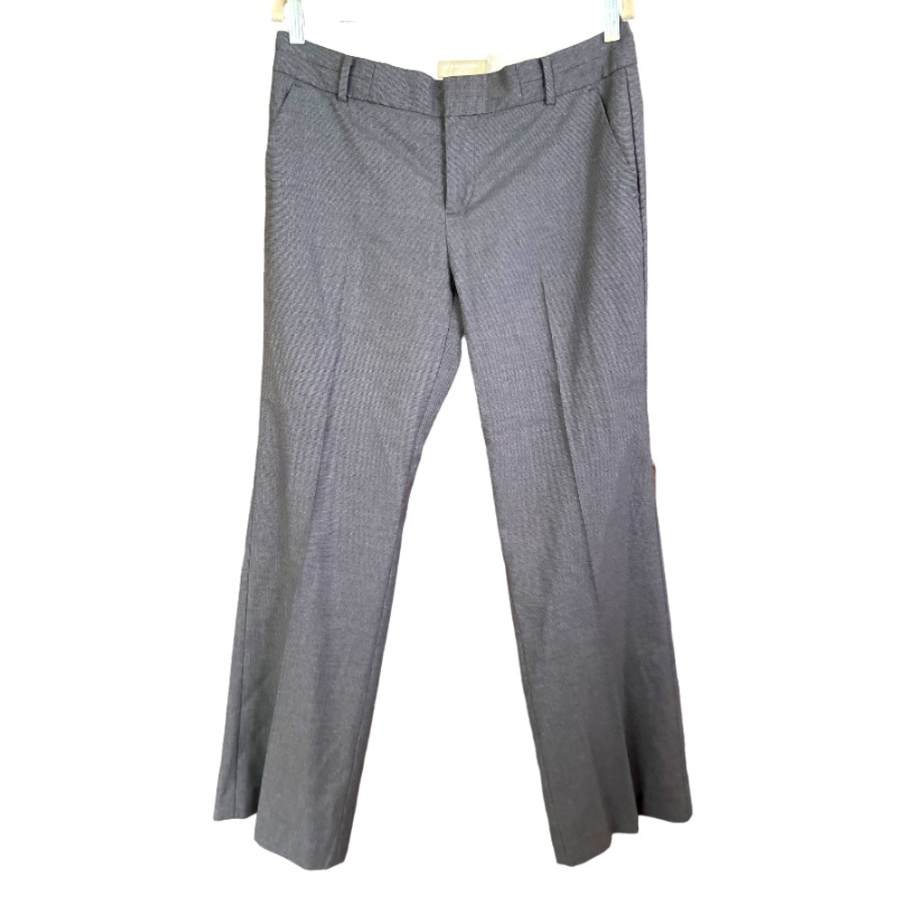 Banana Republic Martin Fit Flat Front Bootcut Trousers Pants 10 Short‎